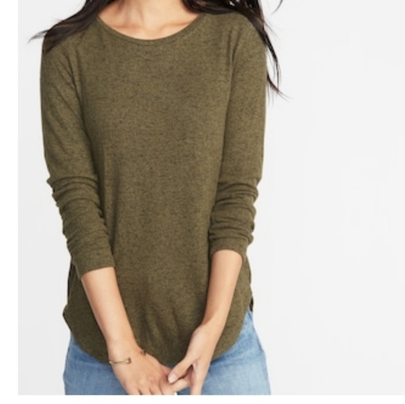 old navy plush knit